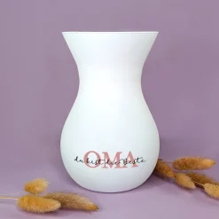 Personalisierbare Ritzenhoff Vase zum Muttertag mit Wunschtext | 3 Farben zur Auswahl