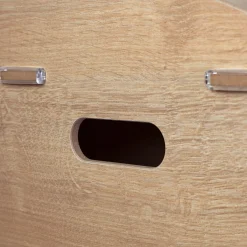 Personalisierbares clipfritz Katzenhaus aus Holz mit Fenster & Kissen | Geschenk für Katzen