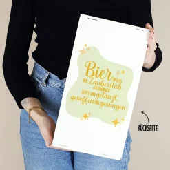 Personalisierbares Geschenkset 'Trinkerbell' mit Bier, Glas & Geschenkbox | 3 Biersorten