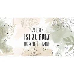 Personalisierbares XXL Mousepad mit Pflanzen-Motiv | Schreibtischunterlage mit Wunschtext