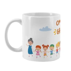 Personalisierbare Tasse für Familien, Erzieher & Lieblingsmenschen mit bis zu 10 Kindern | Gang