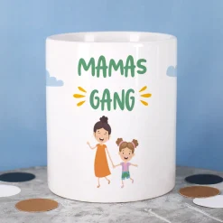 Personalisierbare Tasse für Familien, Erzieher & Lieblingsmenschen mit bis zu 10 Kindern | Gang