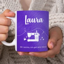Personalisierbare Tasse mit Name & Text | Hobby-Motive