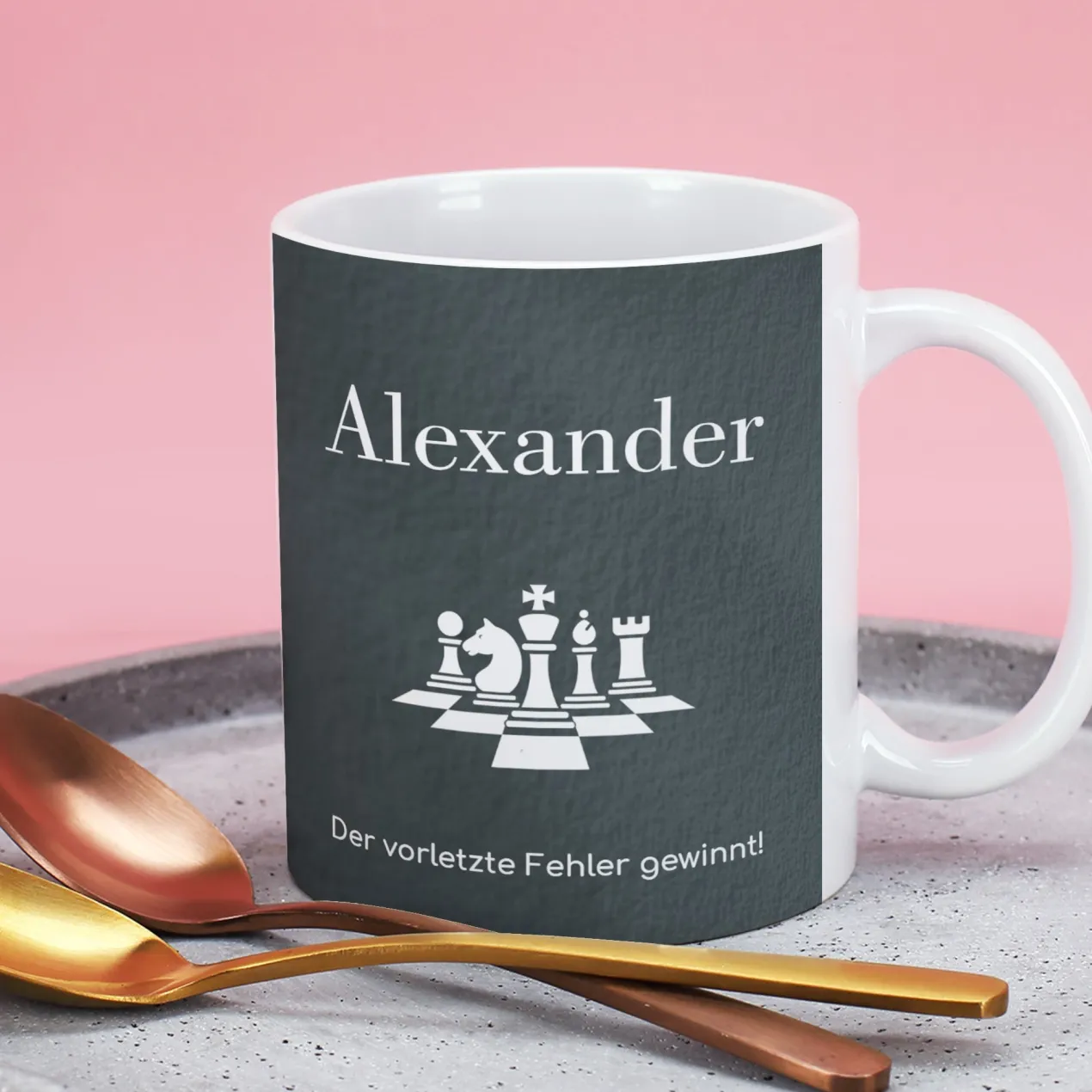 Personalisierbare Tasse mit Name & Text | Hobby-Motive