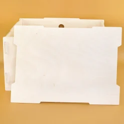 Personalisierte Allzweckbox BOB aus Holz von clipfritz mit Wunschtext | Stapelbare Aufbewahrungsbox