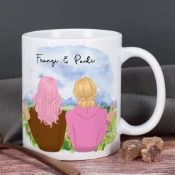 Personalisierte Beste Freundinnen Tasse als einzigartiges Geschenk