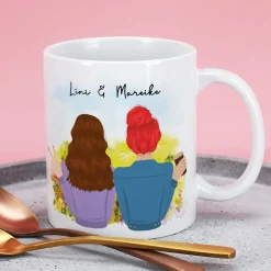 Personalisierte Beste Freundinnen Tasse als einzigartiges Geschenk