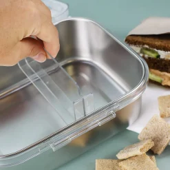 Personalisierte Edelstahl Brotdose für Mamas & Papas | Lunchbox zum Muttertag, Vatertag