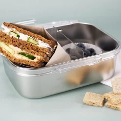 Personalisierte Edelstahl Brotdose für Handwerker | Lunchbox mit Spruch und Name