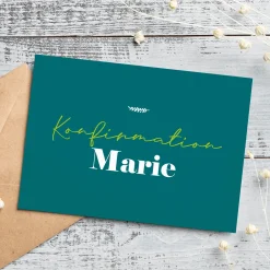 Personalisierte Einladungskarte – individuell gestaltet für viele Anlässe mit Farbwahl