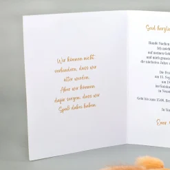 Personalisierte Einladungskarte zum 60. Geburtstag mit Foto | Klappkarte mit Umschlag