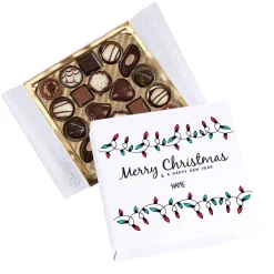 Personalisierte Lindt Pralinen Merry Christmas