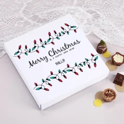 Personalisierte Lindt Pralinen Merry Christmas