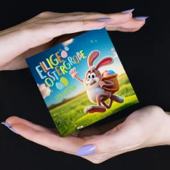 Personalisierte Osterüberraschung „Eilige Ostergrüße“ mit 4 köstlichen Lindorkugeln