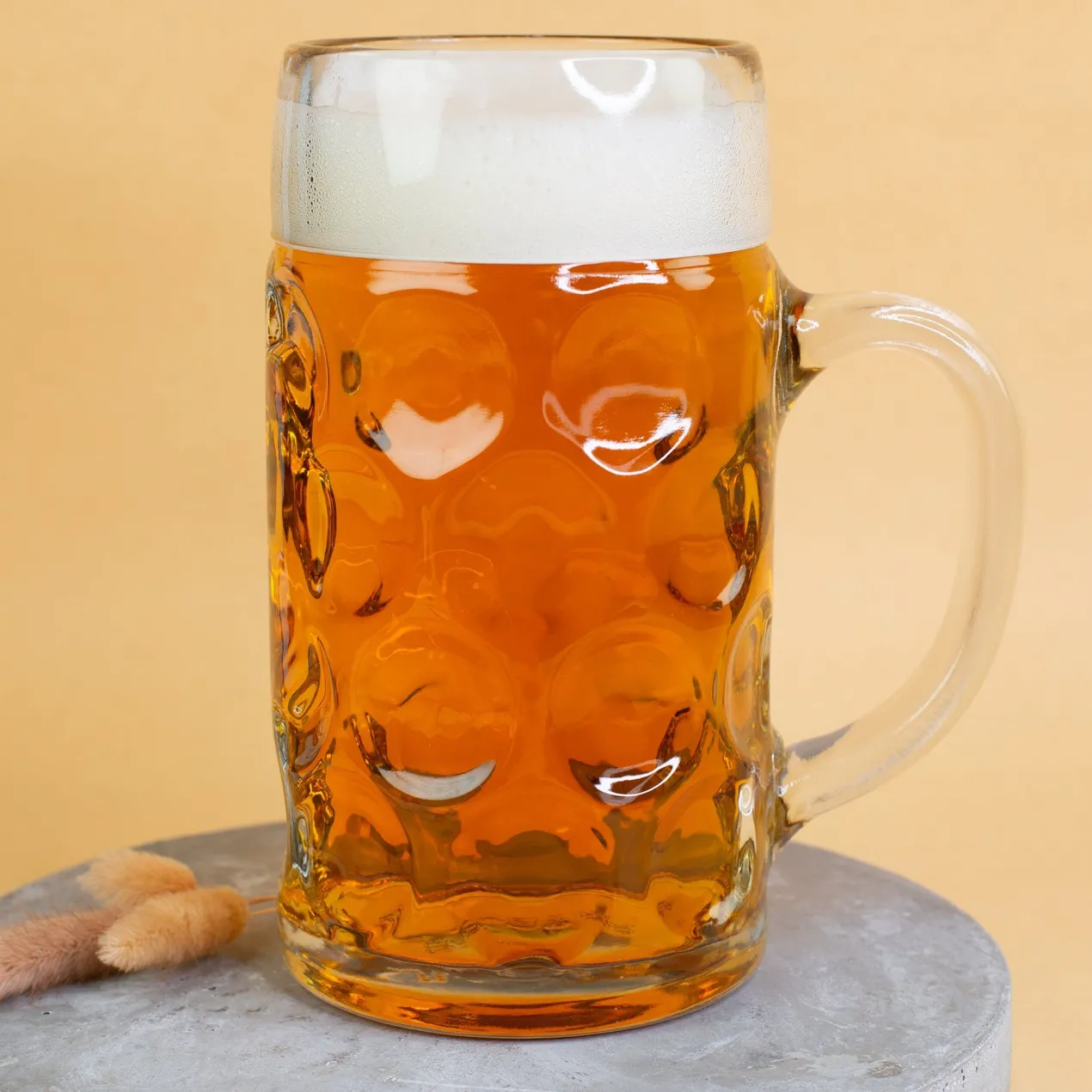 Personalisierter Bierseidel für Bierkenner mit Name | Bierkrug & Schnapsglas in 3 Größen