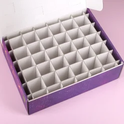 Personalisierter DIY Ramadankalender zum selbst Befüllen bedruckt mit Laternen und Mondphasen