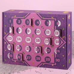 Personalisierter DIY Ramadankalender zum selbst Befüllen bedruckt mit Laternen und Mondphasen