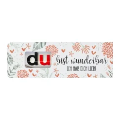 Personalisierter duplo Riegel 'Du bist wunderbar' | Schokoriegel als kleines Geschenk