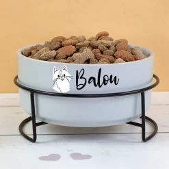 Personalisierter Fressnapf für Katzen mit Name | 880 ml Katzennapf von Ritzenhoff & Breker