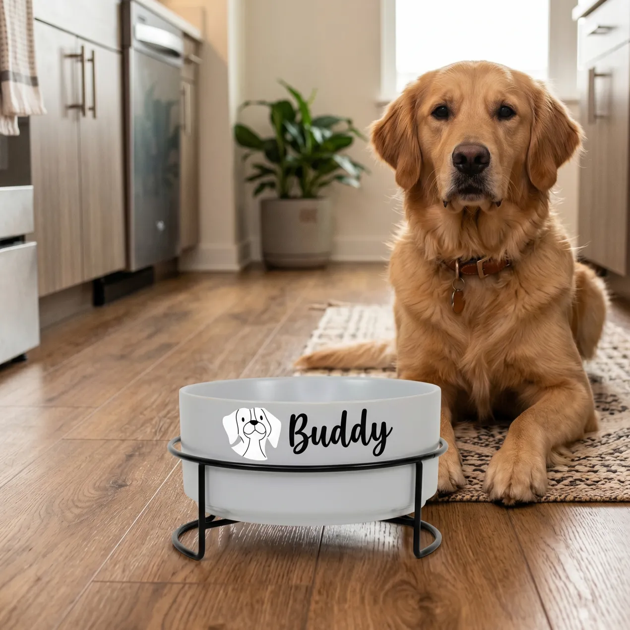 Personalisierter Fressnapf für Hunde mit Name | 880 ml Hundenapf von Ritzenhoff & Breker