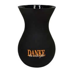 Personalisierte Ritzenhoff Vase als Dankeschön mit eigenem Text | 3 Farben zur Auswahl