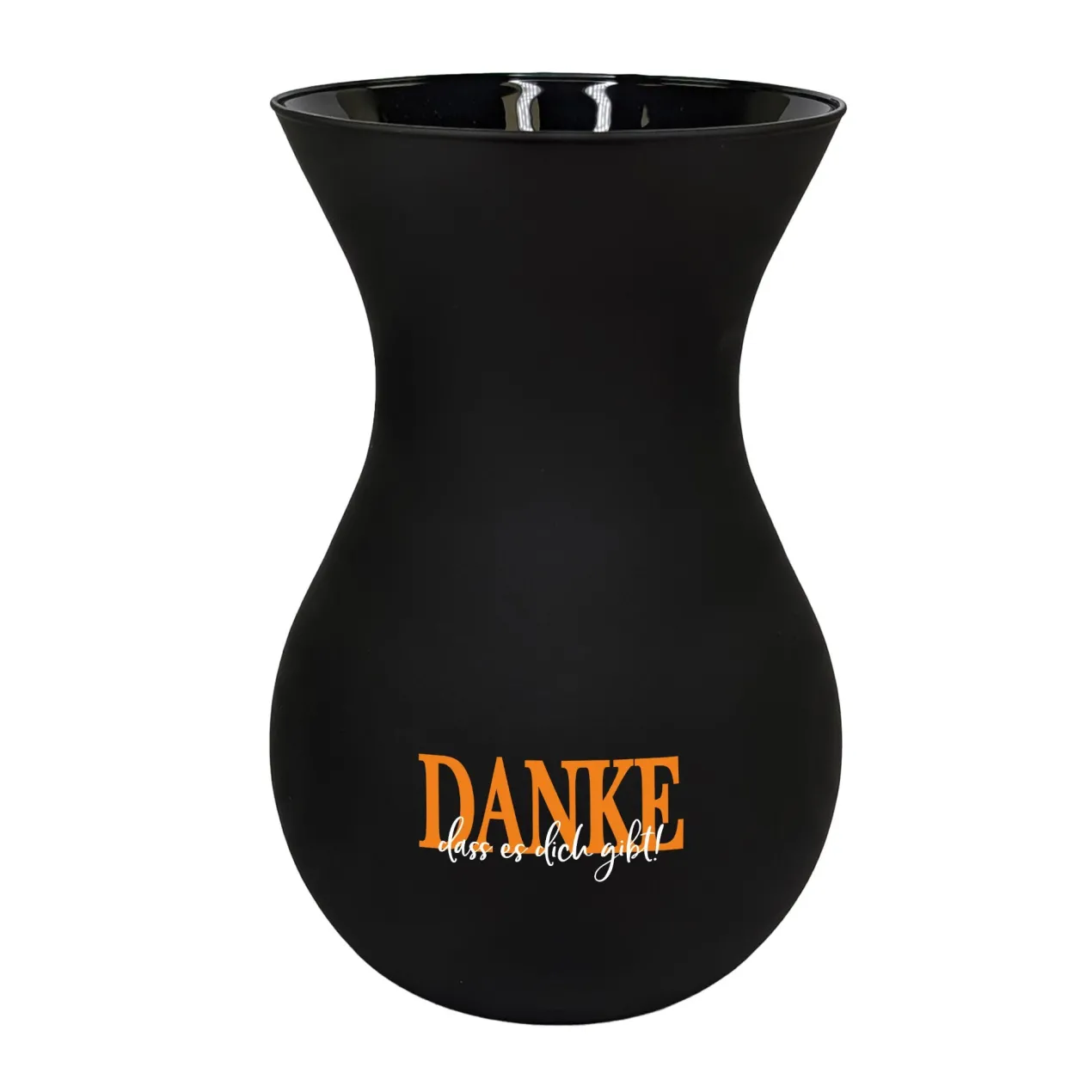 Personalisierte Ritzenhoff Vase als Dankeschön mit eigenem Text | 3 Farben zur Auswahl