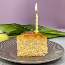 Personalisierter Kuchen mit Wunschtext & Blumenmotiv | Geschenk für Geburtstag, Ostern & Muttertag