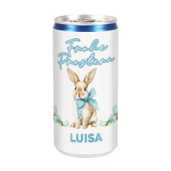Personalisierter Secco 'Frohe Prostern' mit Wunschtext | Secco Dose zu Ostern mit Osterhase