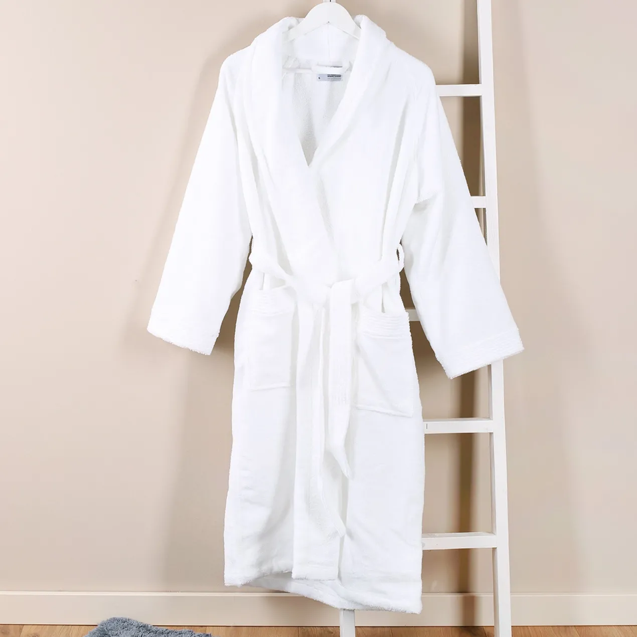 Personalisiertes Bademantel-Set mit Initialen & Herz bestickt | Partnerlook Geschenk für Paare