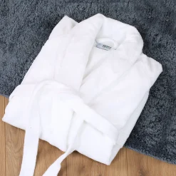 Personalisiertes Bademantel-Set mit Initialen & Herz bestickt | Partnerlook Geschenk für Paare