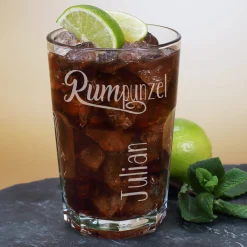 Personalisiertes Captain Morgan - Set in Geschenkbox mit graviertem Longdrinkglas | RUMpunzel