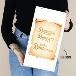 Personalisiertes Captain Morgan - Set in Geschenkbox mit graviertem Longdrinkglas | RUMpunzel