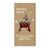 Personalisierte Schokolade mit Foto im Sternmotiv & Text | Weihnachtsgeschenk & Wichtelgeschenk