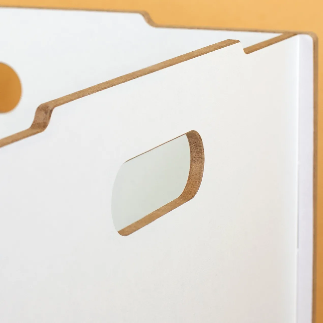 Personalisiertes clipfritz Katzenhaus aus Holz mit Name | 2 Farben | Geschenk für Katzen