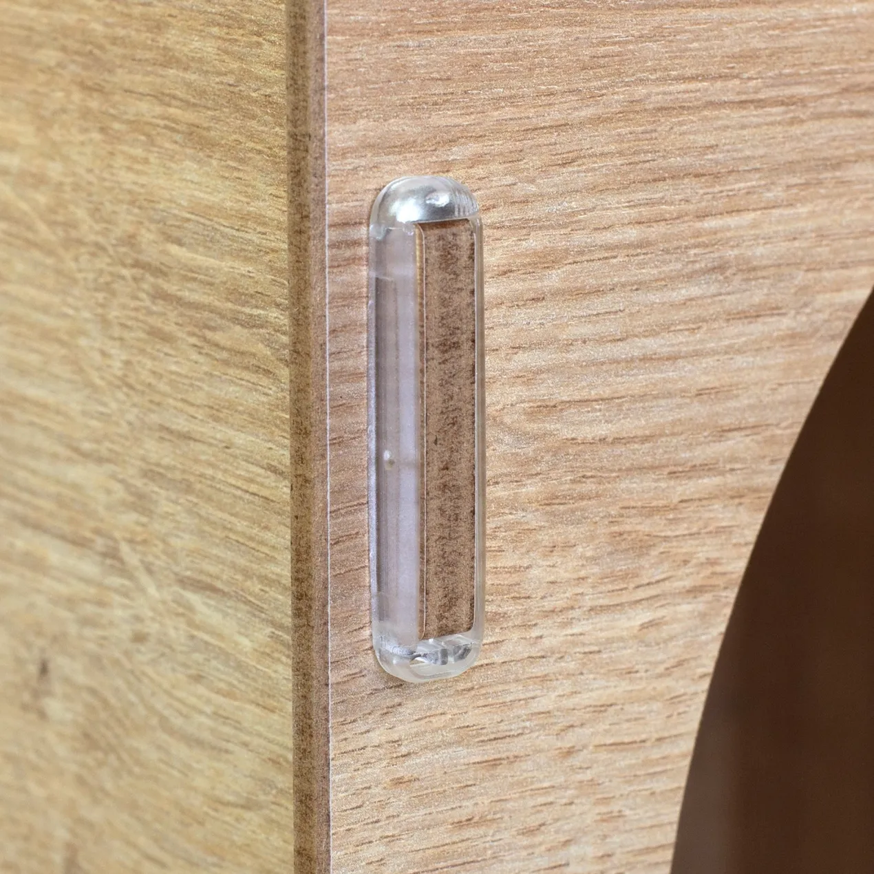 Personalisiertes clipfritz Katzenhaus aus Holz mit Name | 2 Farben | Geschenk für Katzen