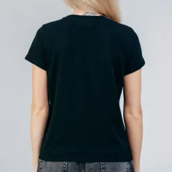 Personalisiertes Damen T-Shirt mit Fotocollage für Mama, Oma, Freundin & mehr | Schwarz | Muttertagsgeschenk