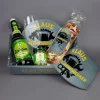 Personalisiertes Geschenkset für Handwerker | Präsentkorb mit Handtuch, Bierglas, Landbier, Nudeln & Pesto