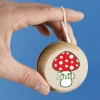 Personalisiertes JoJo aus Holz im Retrodesign für Einschulung & Geburtstag | Glückspilz Motiv