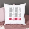 Personalisiertes Kissen zum Muttertag | Dekokissen als Geschenk für Mama | 40 x 40 cm