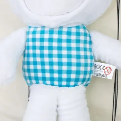 Personalisiertes Kuscheltier mit Foto Gesicht | Stofftier Hase als lustiges Geschenk | Rosa oder Blau