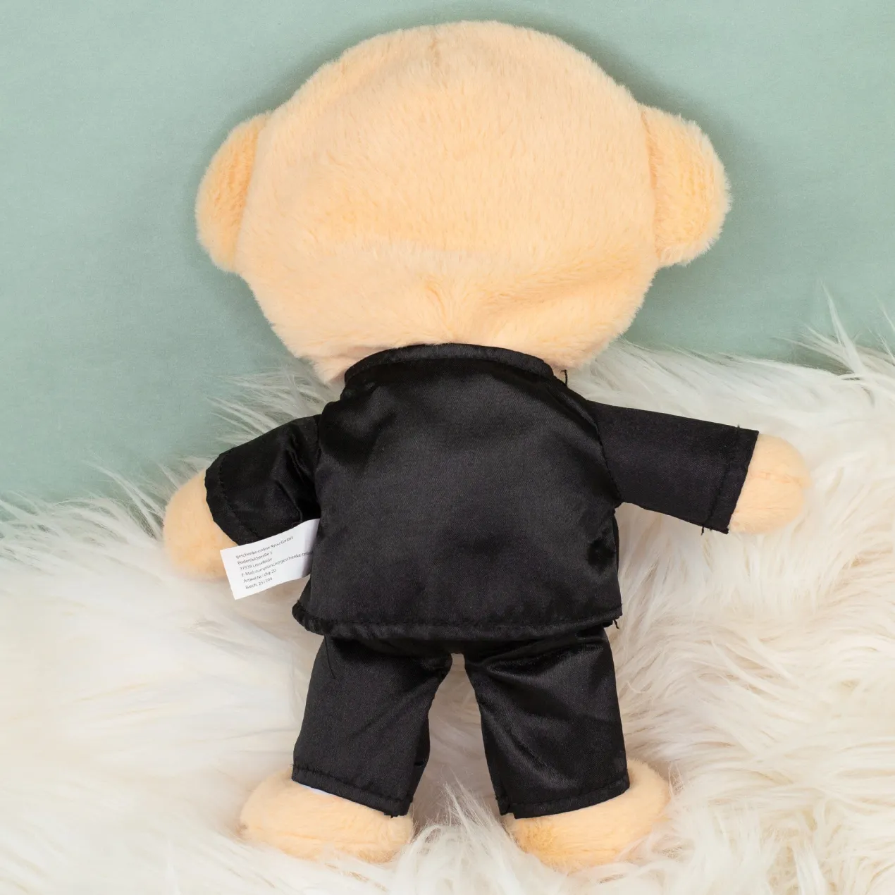 Personalisiertes Kuscheltier Paar Bräutigam mit Foto Gesicht | Ehemänner Teddy Hochzeitsgeschenk