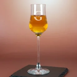 Personalisiertes Leonardo Grappaglas mit Gravur von Initiale & Name | Geschenk für Genießer