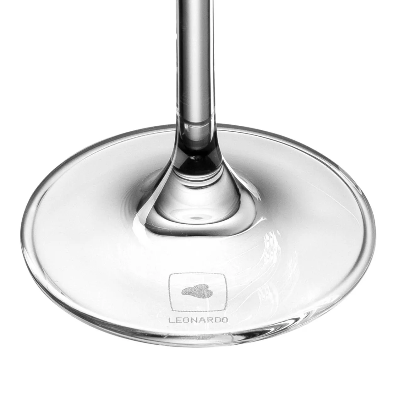 Personalisiertes Leonardo Grappaglas mit Gravur von Name & Ornamentmotiv | Geschenk für Genießer