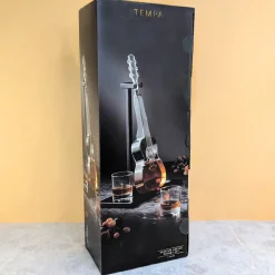 Personalisiertes Luxus Whisky Dekantierset in Gitarrenform | Dekanter Set für Musiker