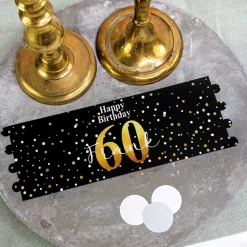 Personalisiertes Ritzenhoff Windlicht zum Geburtstag mit Name & Alter | Happy Birthday Schwarz