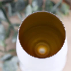 Personalisiertes Sektglas graviert mit Name zum Muttertag oder Geburtstag | Weiß-Gold | Danke Mama
