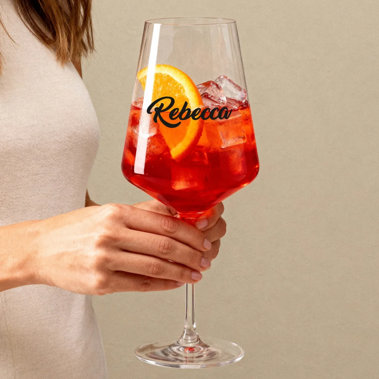 Personalisiertes Weinglas mit Name von Leonardo | Geschenkidee zum Geburtstag und für Weinliebhaber