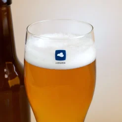 Personalisiertes Weizenglas zum Geburtstag in zwei Größen