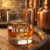 Personalisiertes Whisky Glas für Camper mit Gravur | Camping Whiskeyglas 320 ml