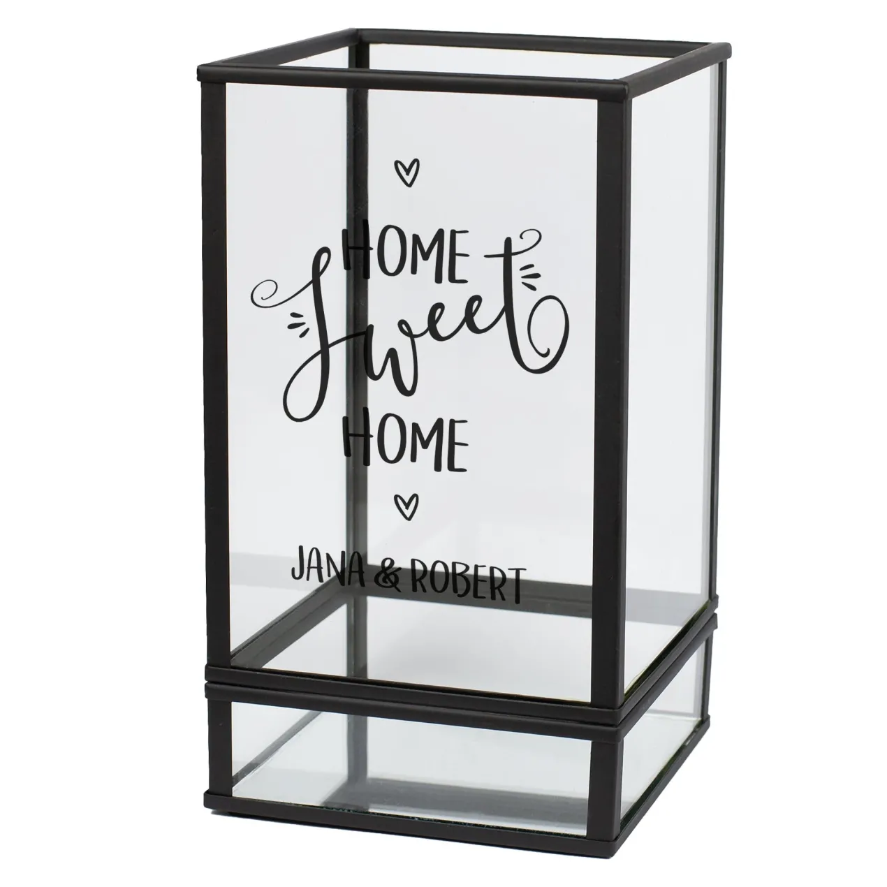Personalisiertes Windlicht 'Home Sweet Home' | Geschenk zum Einzug & Hausbau | Ritzenhoff & Breker